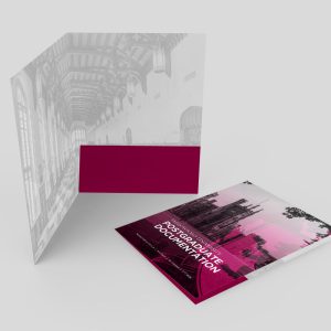 Glued Presentation Folder