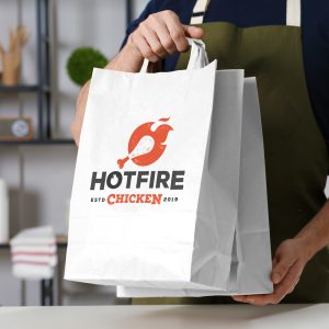 White Paper Bag